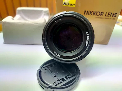 Obiettivo Marca Nikon 50 mm 1.4 D, come nuovo - Foto 4
