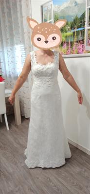 Abito da sposa modello Sirena, taglia 42 - Foto 2