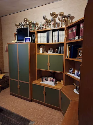 Mobile libreria con guardaroba