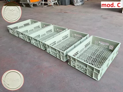 Cassette in plastica usate, marca Pavoni, mod. D - Foto 6