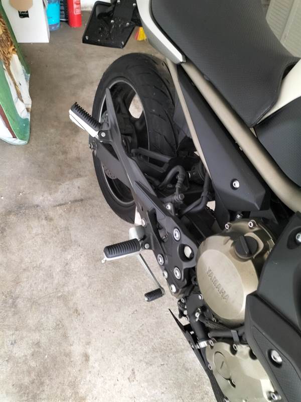 Moto incidentata