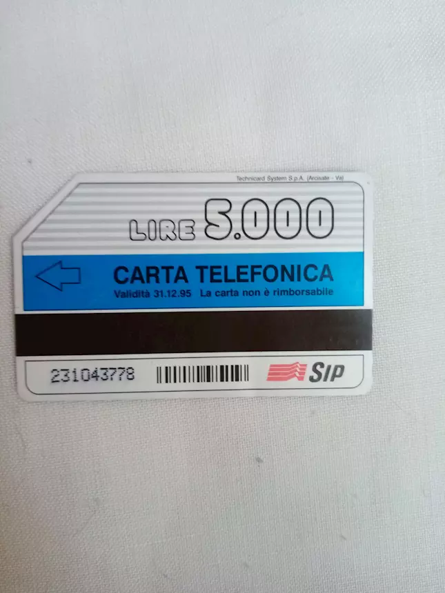 Foto 4 8 schede SIP e Telecom rare, in ottime condizioni, prezzo trattabile