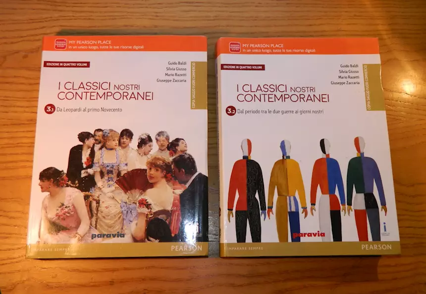 I Classici nostri contemporanei. 3.1 3.2 Due volumi