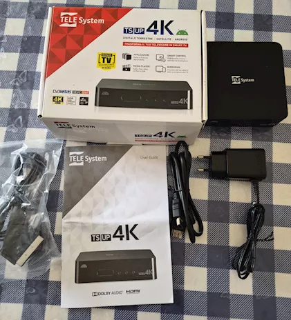 Digitale terrestre Telesystem TS UP 4K Wi-Fi