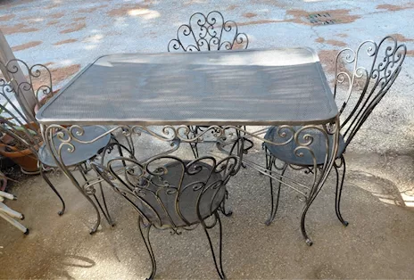 Set da Giardino Francese Originale Cod. 21124 - Anteprima 2