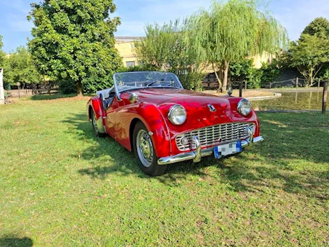 Triumph TR 3 a anno 59 Asi