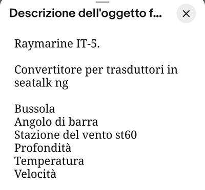 Raymarine iT5 - Foto 2