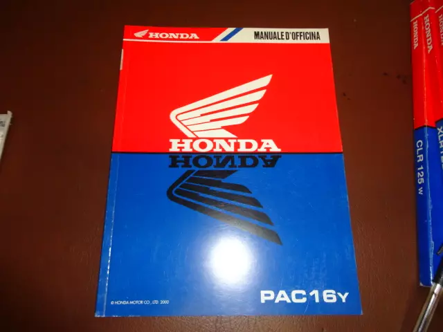 Raccon PAC16 Bici elettrica Honda manuale manutenzione