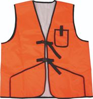 Gilet antispina fluo + Cosciali scudo fluo