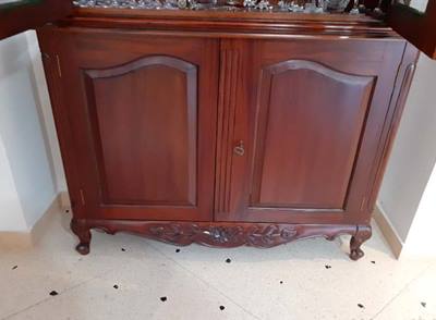 Foto 5 Vetrina in mogano - epoca 1900