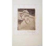 Signora con Cappello - Signora con Guanti Signora che Legge