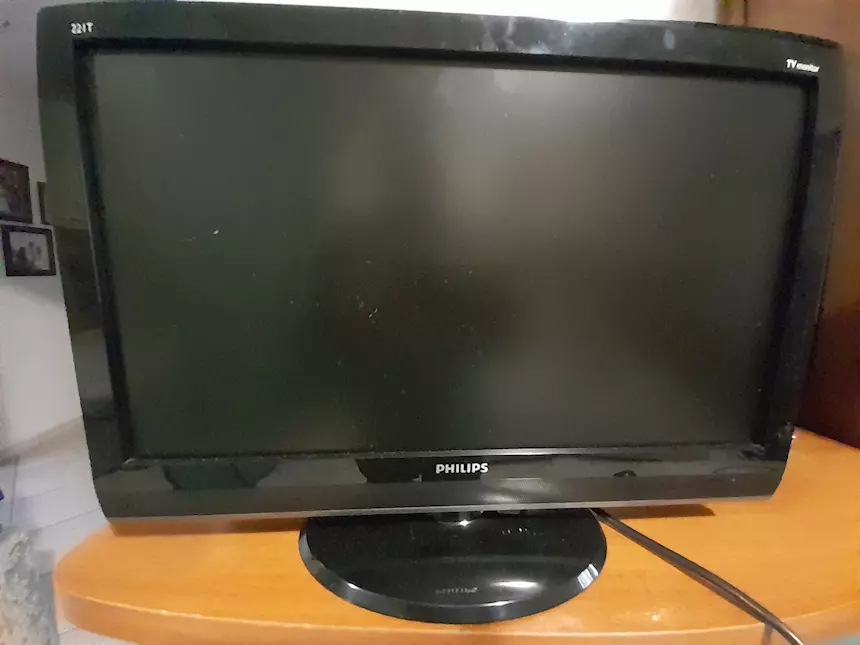 Foto 7TV Philips 22 modello MWT1221T e anche monitor e funziona