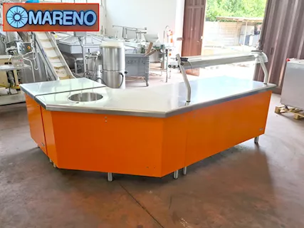 Banco servizio tavola calda usato