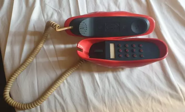 Foto 2Telefono vintage Red Lips originale anni '80 '90, ottime condizioni