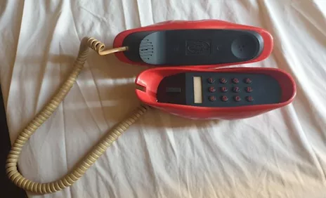 Telefono vintage Red Lips originale anni '80 '90, ottime condizioni - Anteprima 2