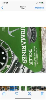 Libro orologi Rolex Submariner - Foto 2