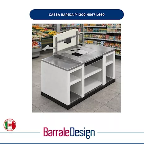 Banco cassa rapida formato mini 55580