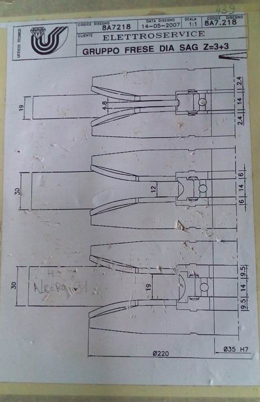 Frese per Legno Piattabanda Elettroservice Grosseto