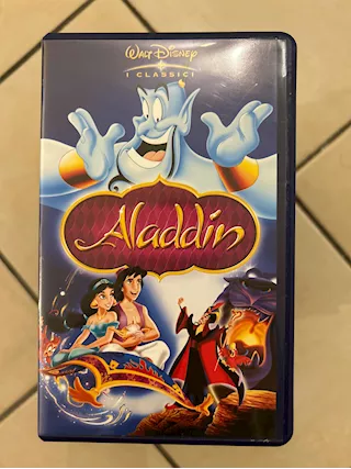 Aladin -cassette usate. I grandi classici