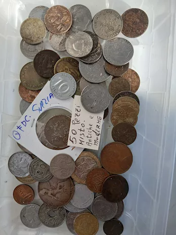 Lotto 50 monete mondo