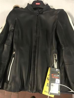 Spidi Giubbotto donna in pelle moto mod Pantera Nuovo Tg 44, colore nero - Foto 2