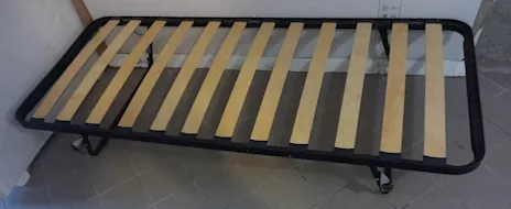 Rete singola con piedi richiudibili, ne ho 2 di varie misure