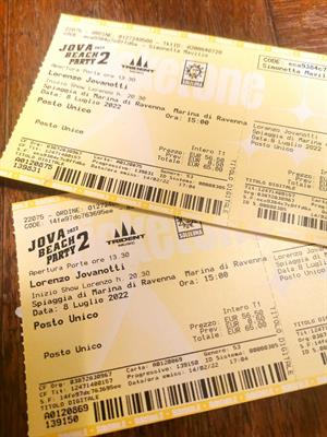 Biglietti Jova Beach Party/Marina di Ravenna