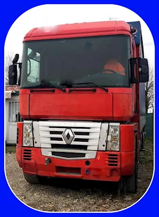 Motrice 3 Assi Marca Renault Magnum 500 solo per ricambi Centinato - Foto 4