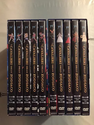 I Cavalieri dello Zodiaco tutte le serie in DVD