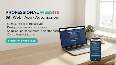 Siti Web, App e Automazioni su Misura per la Tua Attività