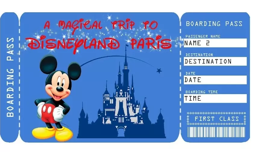 Biglietto data aperta 2 parchi Disneyland Paris