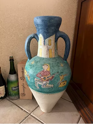 Vaso ceramica vietrese, in ottime condizioni - Anteprima 1