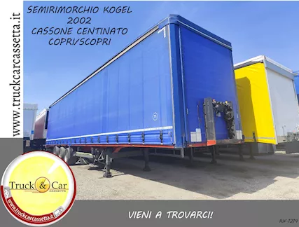 Semirimorchio Kogel - 2002 - cassone centinato