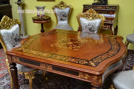 Tavolo da pranzo-riunioni stile inglese 352cm - Foto 5