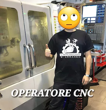 Operatore macchine CNC o tradizionali