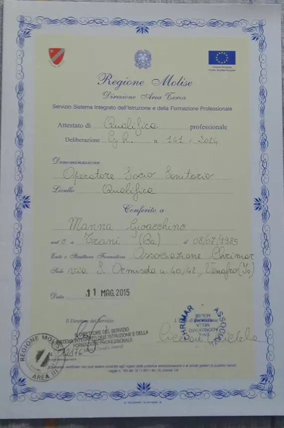 OSS (Operatore Socio Sanitario)