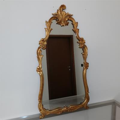 Specchio anni 60, vintage, in legno - Foto 6