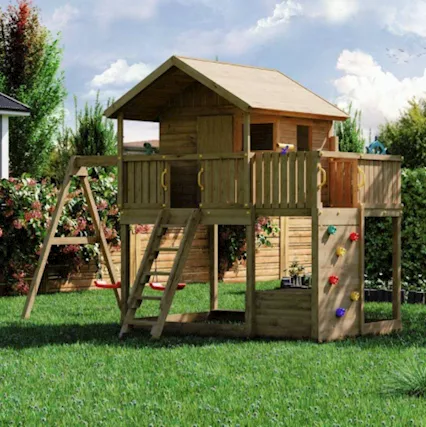 Casetta per bambini in legno M503 - 223 x 164 cm - Foto 6