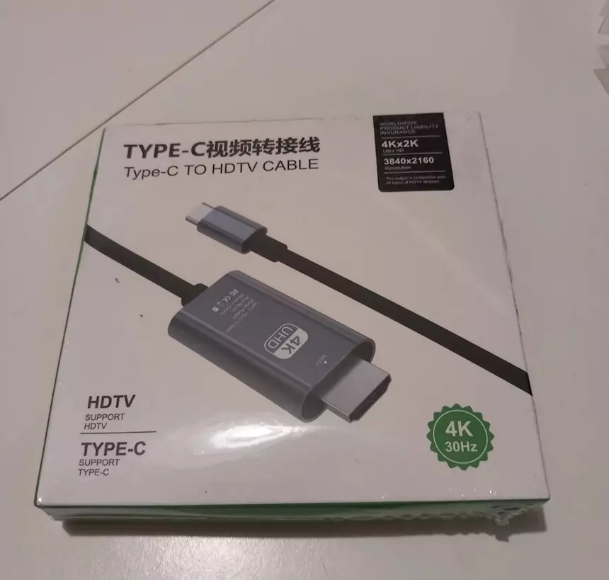 Cavo Type-C to HDTV cable