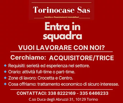Cerchiamo Acquisitore/Trice Settore Immobiliare