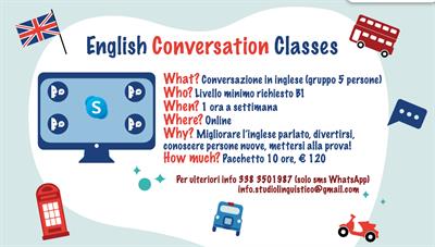 Corso di Conversazione in Lingua Inglese