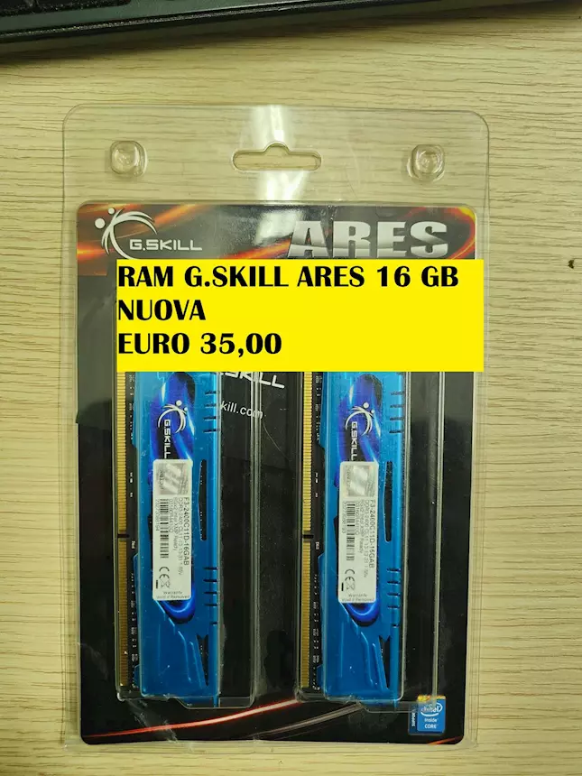 RAM 16GB Ares G-Skill Nuova