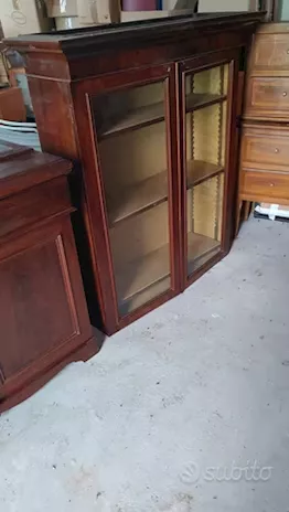 Mobile credenza Luigi Filippo XIX secolo legno mogano