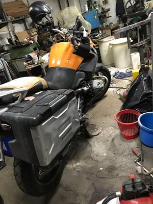 Motociclo BMW R 1200 GS tipo cambio meccanico