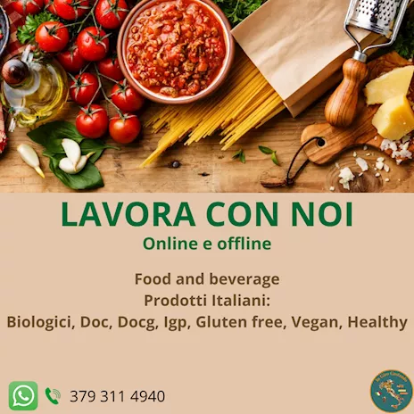 Lavora nel food and beverage made in Italy