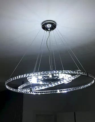 Lampadario più lampada