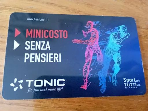 Abbonamento Palestra Tonic Lambrate Milano
