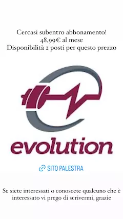 2 Abbonamenti Palestra Evolution Firenze