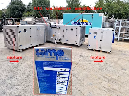 Monoblocco per trattamento aria usato, marca Multi, mod. 8RT - Foto 2