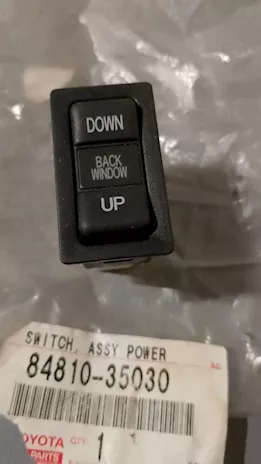 Pulsante alzacristallo posteriore Toyota 4runner 84810-35030